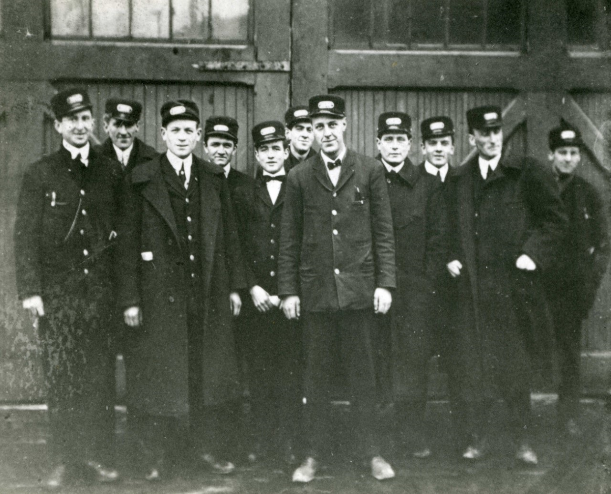 Group Picture of the Ebenezer Evangelical and Reformed Church on Main St. in Ebenezer 